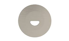 [W4L059181] FACE RONDE DIFFUSION DEMI-CIRCULAIRE Chrome satiné