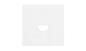 [W4L059191] FACE CARRÉE DIFFUSION DEMI-CIRCULAIRE Blanc