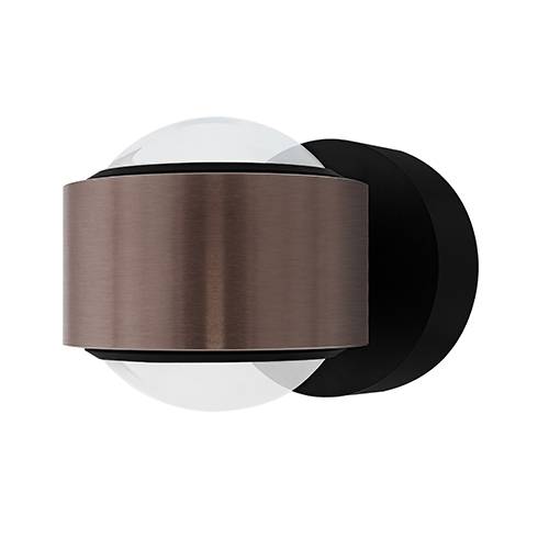 [W4L059205] RETI W 18W 3000K 2x800Lm 80° Noir mat - Bronze satiné