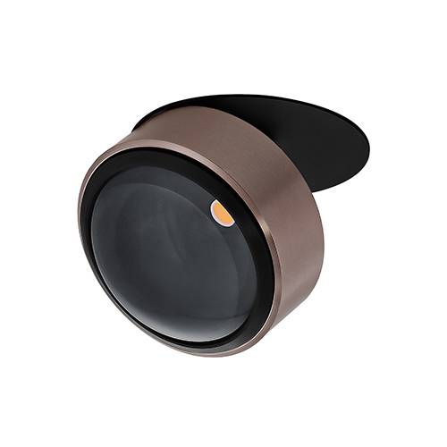 [W4L059319] RETI 2 RX 18W 3000K 1620Lm 80° Noir mat - Bronze satiné