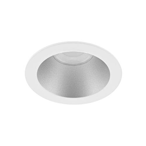 [W4L059331] BORA RDH EVO 7W 800Lm 60° IP65 DIM Blanc mat - Argent