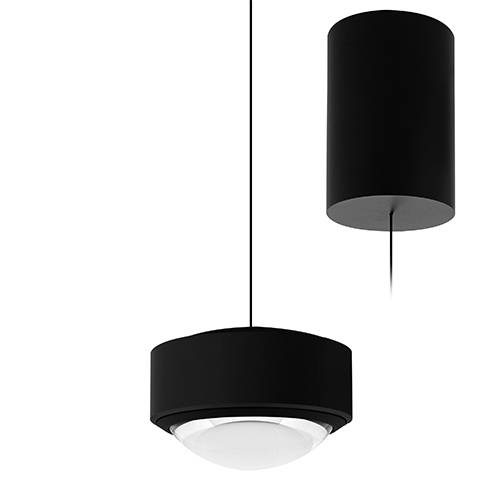 [W4L059363] RETI P 12W 3000K 1080Lm 80° Noir mat