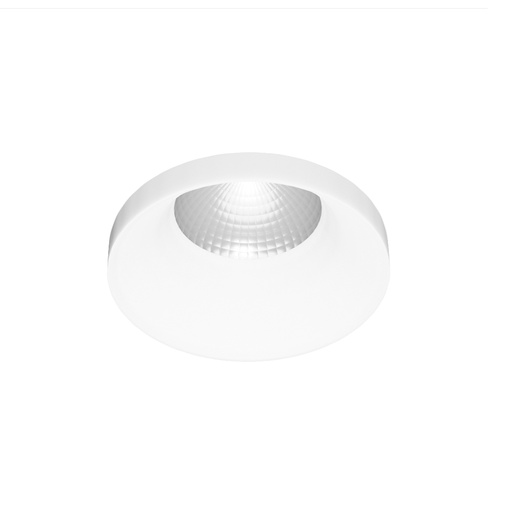 [W4L059394] ALERIA Spot Semi Encastré Blanc structuré ressorts GU10 IP20