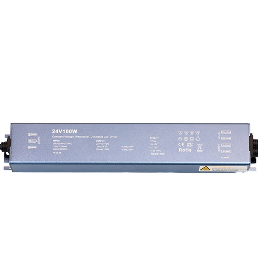 [W4L059404] Alim. LED 100W DC24V Dimmable TRIAC IP67
