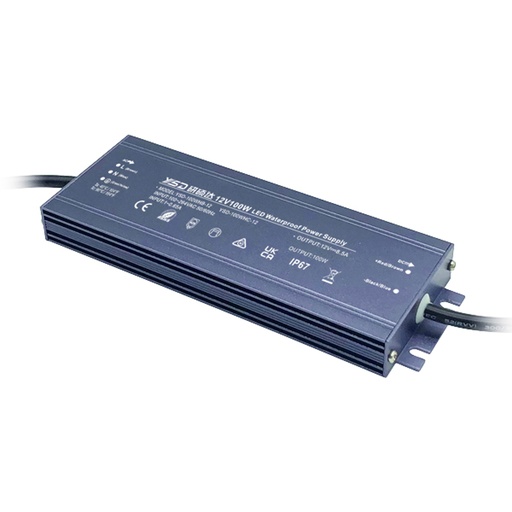 [W4L059410] Alim. LED 100W DC24V ON/OFF IP67