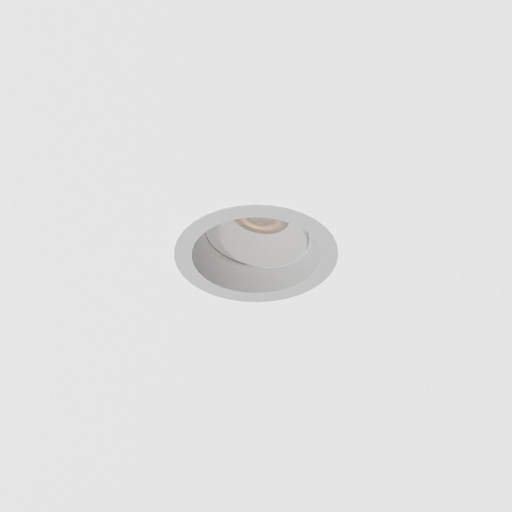 [W4L059423] SIMO collerette spot orientable blanche