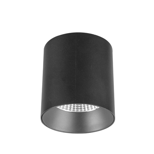 [W4L059437] NANCY 30 Spot Apparent 3CCT Noir AC230V TRIAC 30W