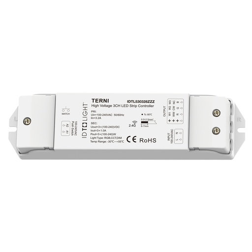 [W4L059483] TERNI Contrôleur Radio monochrome/RGB 230V
