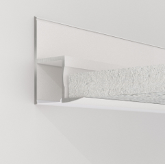 [W4L059714] CALPE Profilé Encastré 2m  Blanc
