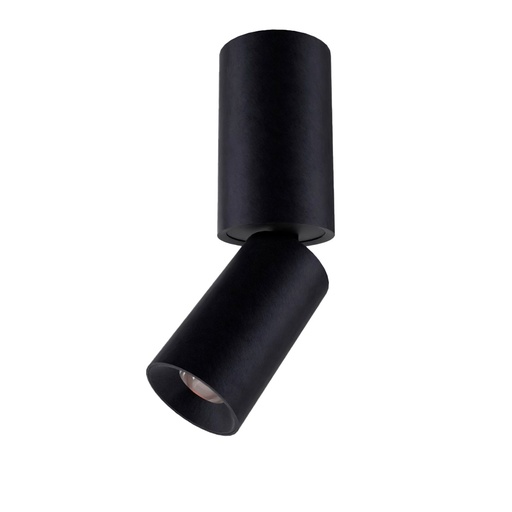 [W4L059777] BEZIERS Apparent plafonnier 2700K Noir AC230V 10W IP20