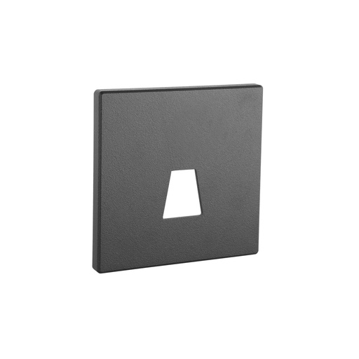 [W4L059800] BANDOL S plaque aimantée Noir ouverture trapèze