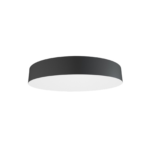[W4L059884] RIVOLI 15 Apparent plafonnier 3CCT Noir AC230V 10-15W IP55