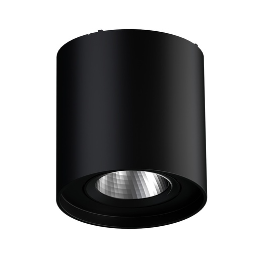 [W4L059892] SINTRA R Apparent plafonnier 3000K Noir AC230V 10W IP20