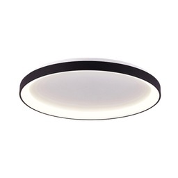 BELOEIL 2.0 C 60 Apparent Plafonnier 3CCT Noir structuré AC230V 60W DIM TRIAC IP