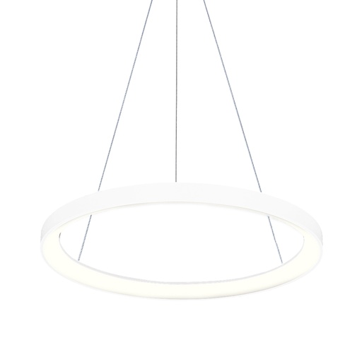 [W4L059931] BELOEIL 2.0 S2 48 Suspension 3CCT Blanc structuré AC230V 48W DIM TRIAC IP20