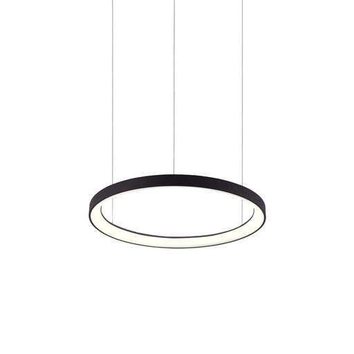 [W4L059937] ***TOKYO Suspension 3000K Noir structuré AC230V 38W DIM TRIAC IP20