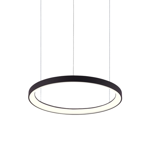 [W4L059939] ***TOKYO Suspension 3000K Noir structuré AC230V 60W DIM TRIAC IP20