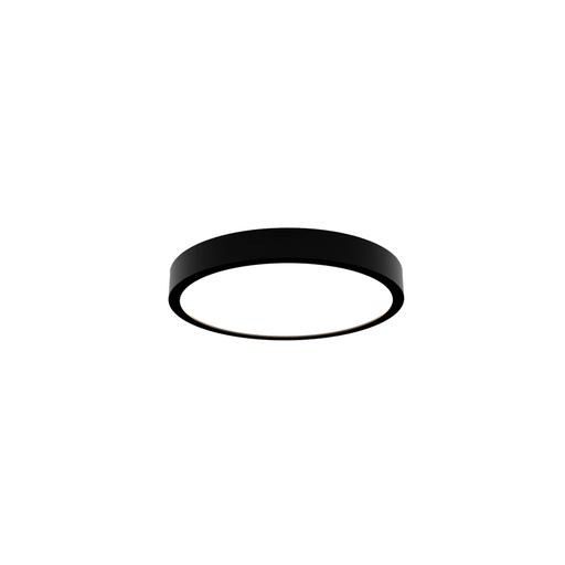 [W4L059990] GIRA 15 Apparent Plafonnier CCT Noir AC230V 15W IP20