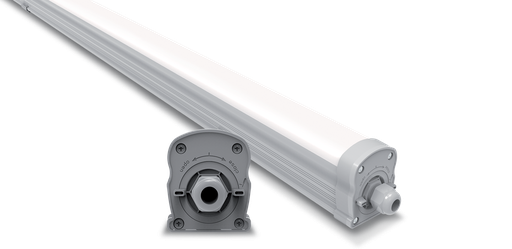 [W4L060044] Etanche DENVER 30W 1200mm 4000K 150lm/W Traversant
