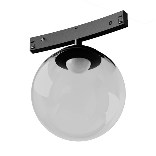 [W4L060415] XNET DECORATIVE GLOBE for CURVED PROFILES DALI  on TRACK 5.3W 48V DC CRI.90 3000K (5.1.2)