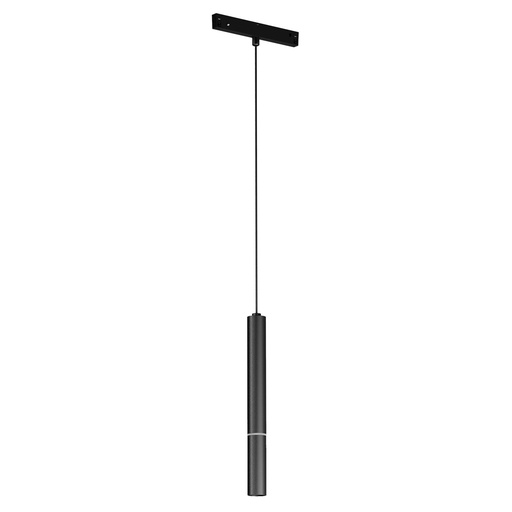 [W4L060424] XNET CYLINDRICAL SUSPENDED LIGHT FIXTURE DALI 1.5W+5.8W 48V DC CRI.90 21dgr UGR<10 SBK (5.1.2)