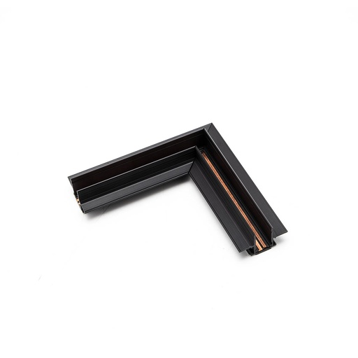 [W4L060435] XCLICK S RECESSED CONNECTOR 90grd SAME PLANE 48V DC IP20 BK