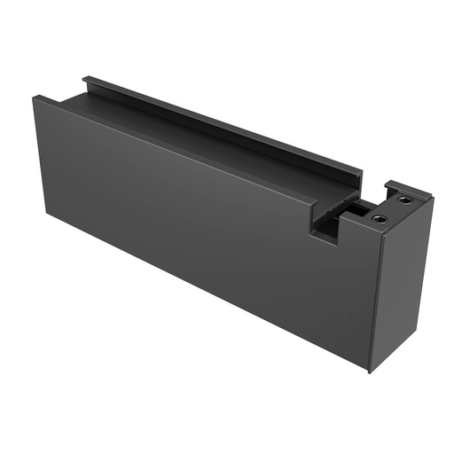 [W4L060441] XCLICK S SURFACE STRUCTURAL ELEMENT TRACK 10cm with CIRCUIT for 48V DC IP20 BK
