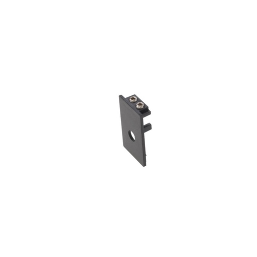 [W4L060449] XCLICK S END CAP WITH HOLE BK