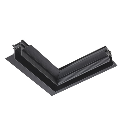 [W4L060577] XTRIM S RECESSED CONNECTOR 90grd SAME PLANE 48V DC IP20 BK