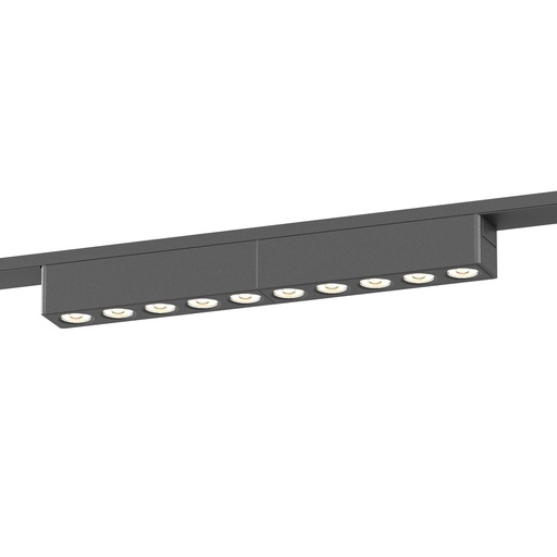 [W4L060761] XTINY MAGNETIC LINEAR GRILLE 230mm 12W 48V DC 24dgr 3000K CRI.90 SBK (5.1.2)