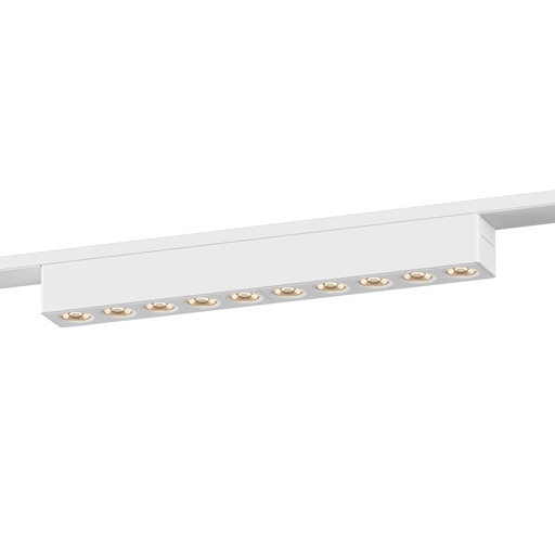 [W4L060762] XTINY MAGNETIC LINEAR GRILLE 230mm 12W 48V DC 24dgr 3000K CRI.90 SWH (5.1.2)