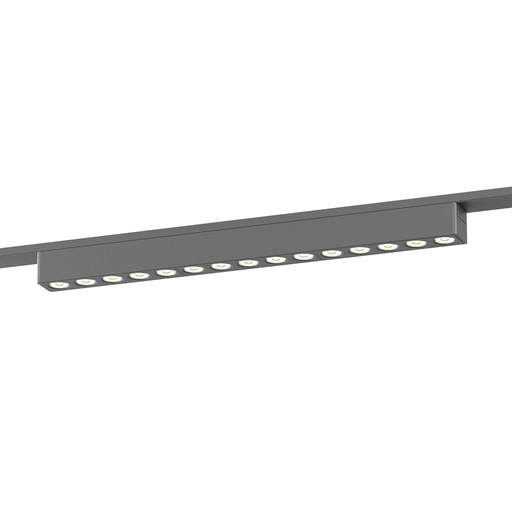 [W4L060763] XTINY MAGNETIC LINEAR GRILLE 338mm 18W 48V DC 24dgr 3000K CRI.90 SBK (5.1.2)