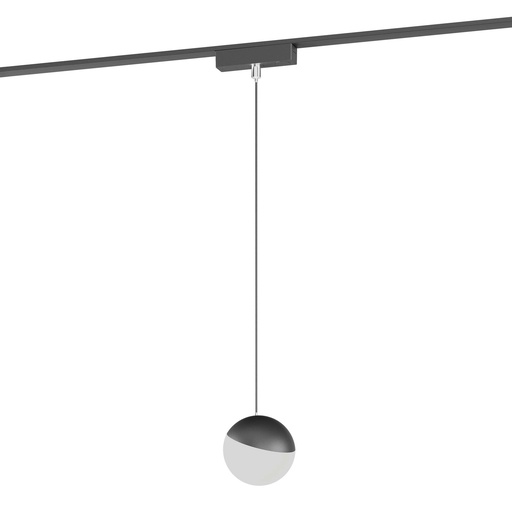 [W4L060791] XTINY MAGNETIC SUSP. DECORATIVE GLOBE 6W 48V DC 180dgr 3000K CRI.90 SBK (5.1.2)