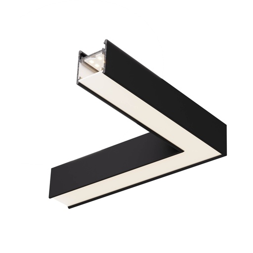 [W4L060875] XFREE S SURF./SUSP. L-shape CONNECTOR 10W 220-240V AC 3000K 100dgr SBK (5.1.2)