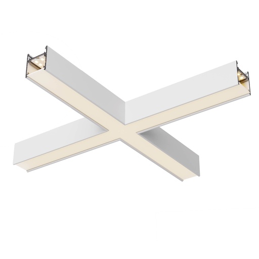 [W4L060882] XFREE S SURF./SUSP. X-shape CONNECTOR 19W 220-240V AC 4000K 100dgr SWH (5.1.2)