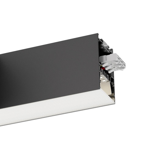 [W4L061110] XROPE UGR SURF./SUSP. DALI LIGHT FITTING 45W 220-240V AC 4000K UGR<19 CRI.90 IP40 80dgr 1517mm SBK (4.1.2)