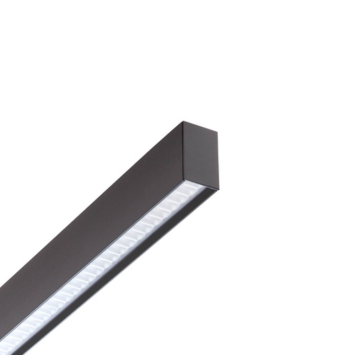 [W4L061205] XUNO SYSTEM SURF./SUSP. LIGHT FITTING 60W 220-240V AC 4000K CRI.90 1480mm IP20 60° UGR<16 SBK (4.1.2)