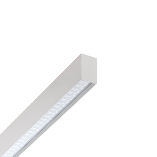 [W4L061208] XUNO SYSTEM SURF./SUSP. LIGHT FITTING 60W 220-240V AC 3000K CRI.90 1480mm IP20 60° UGR<16 SWH (4.1.2)