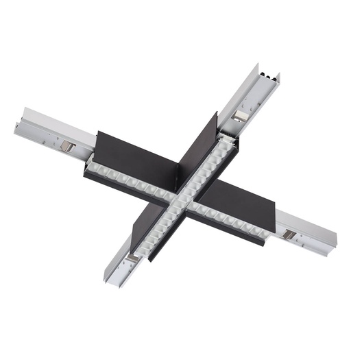 [W4L061231] XUNO SYSTEM X-shape CONNECTOR 30W 3000K 220-240V AC CRI.90 IP20 60° UGR<16 SBK (5.1.2)