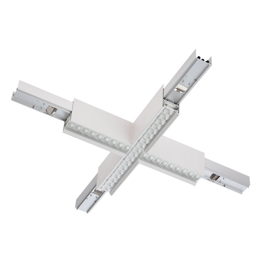[W4L061236] XUNO SYSTEM X-shape CONNECTOR DALI 30W 3000K 220-240V AC CRI.90 IP20 60° UGR<16 SWH (5.1.2)