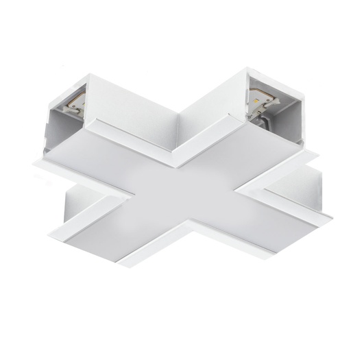[W4L061262] XTRACE X-shape CONNECTOR 4X4W 220-240V AC 4000K CRI.80 IP40  120° MWH (5.1.2)