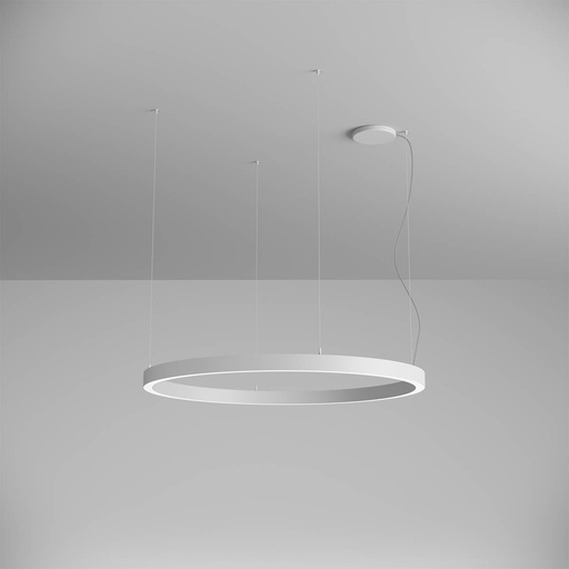 [W4L061293] XAMBIT SURF./SUSP. LIGHT FITING 75W 220-240V AC 4000K ext. diameter 1200 IP20 105° SWH (4.1.2)