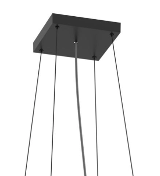 [W4L061341] XPILL SQ. SUS. SYSTEM for PXR01/02/03 175x175 mm with 4 TWISTED STEEL WIRES MAX. L=2.5 m SBK