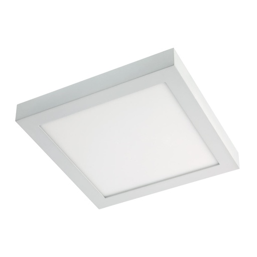 [W4L061419] XFORM SQ. SURF. FITTING  30W 220-240V AC 4000K CRI.82 300x300 mm IP40 110° MWH (5.1.2)