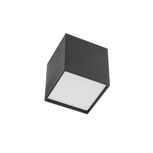 [W4L061457] XSMOOTH SQ. CEILING FITTING 10W 110-240V AC 4000K CRI.80 IP20 120° SBK (5.1.2)
