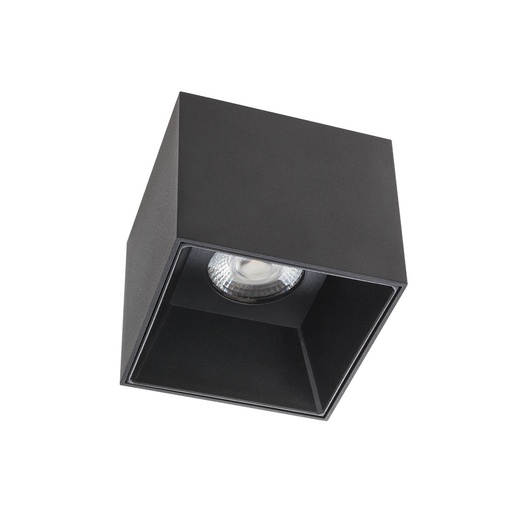[W4L061513] XCORE SQ. CEILING FITTING 18W 220-240V AC 4000K CRI.80 IP20 38° UGR<10 MBK (5.1.2)