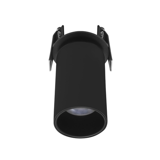 [W4L061545] XPIPE ADJ. SEMI-REC. PROJ. 1x11W 220-240V AC 2700K CRI.80 IP20 24° UGR<19 MBK (5.1.2)