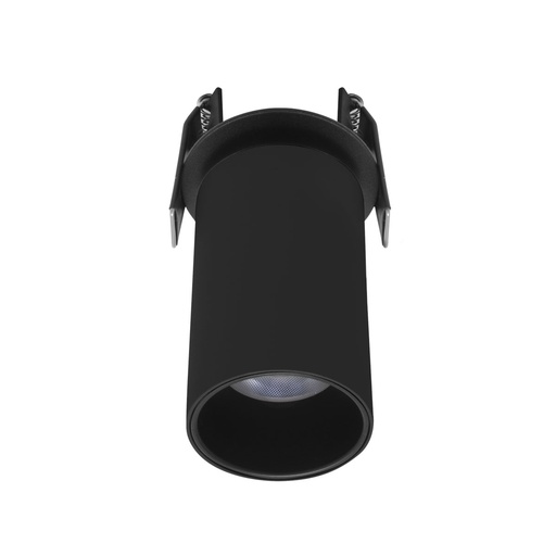 [W4L061548] XPIPE ADJ. SEMI-REC. PROJ. 1x11W 220-240V AC 3000K CRI.80 IP20 24° UGR<19 MBK (5.1.2)