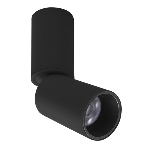[W4L061566] XPIPE ADJ. SURF. PROJ. 1x15W 220-240V AC 3000K CRI.80 IP20 24° UGR<19 MBK (5.1.2)