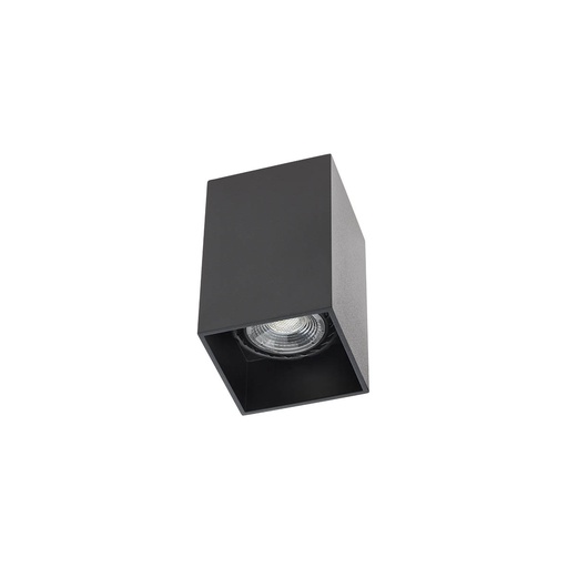 [W4L061614] XCARD SQ. CEILING FITTING GU10/PAR16 1x50W max. 230V AC IP20 UGR<10 SBK (5.1.1)